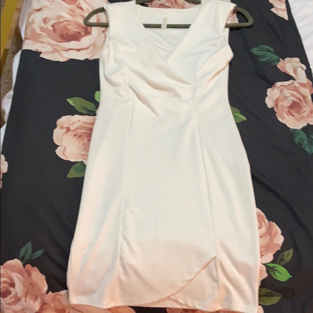 Ivory sexy dress